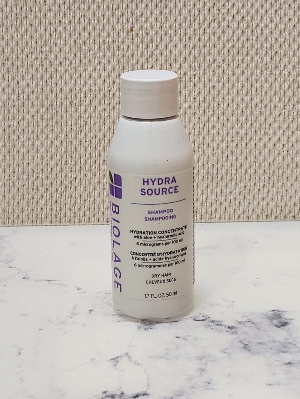 Biolage Hydra Source Shampoo Travel Size 1.7 Oz